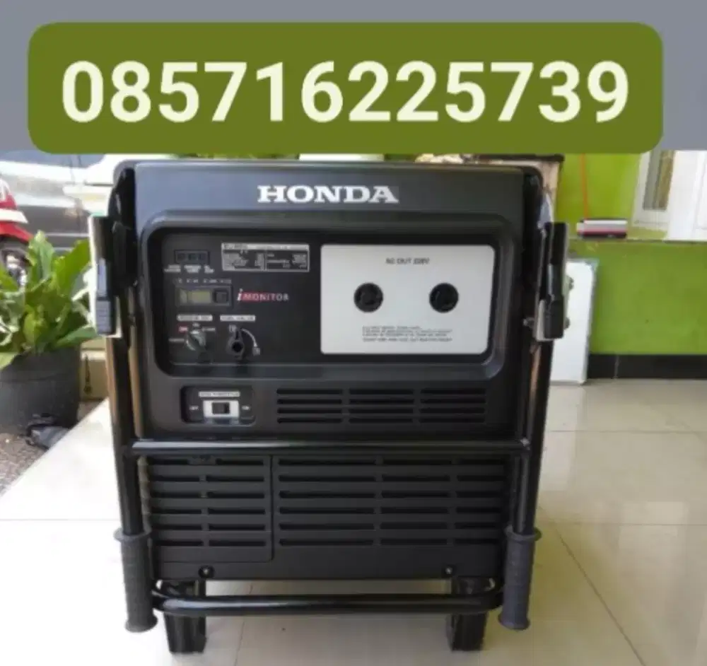 Genset Honda Inverter EU65is 6,5 Kva Normal Bisa COD