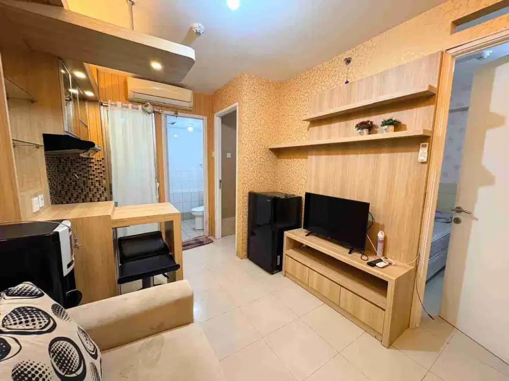Sewa 2BR Furnished tower Flamboyan apartemen Bassura City