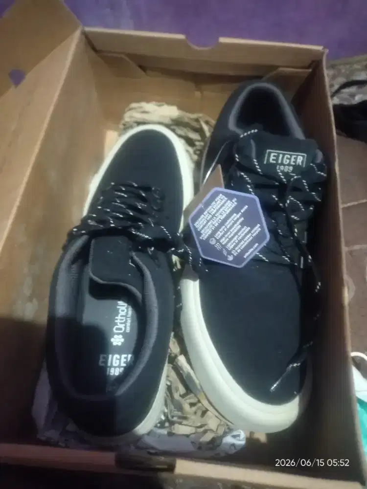 Salah beli no sepatu asli eiger