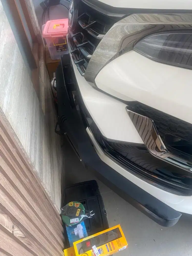 Tanduk depan fortuner / bemper depan