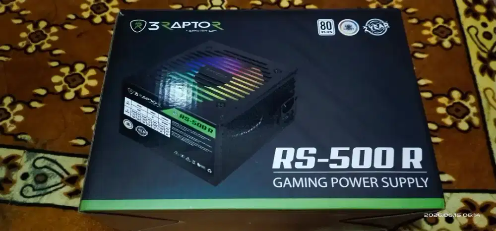 Gaming Power Supply RS-500 R