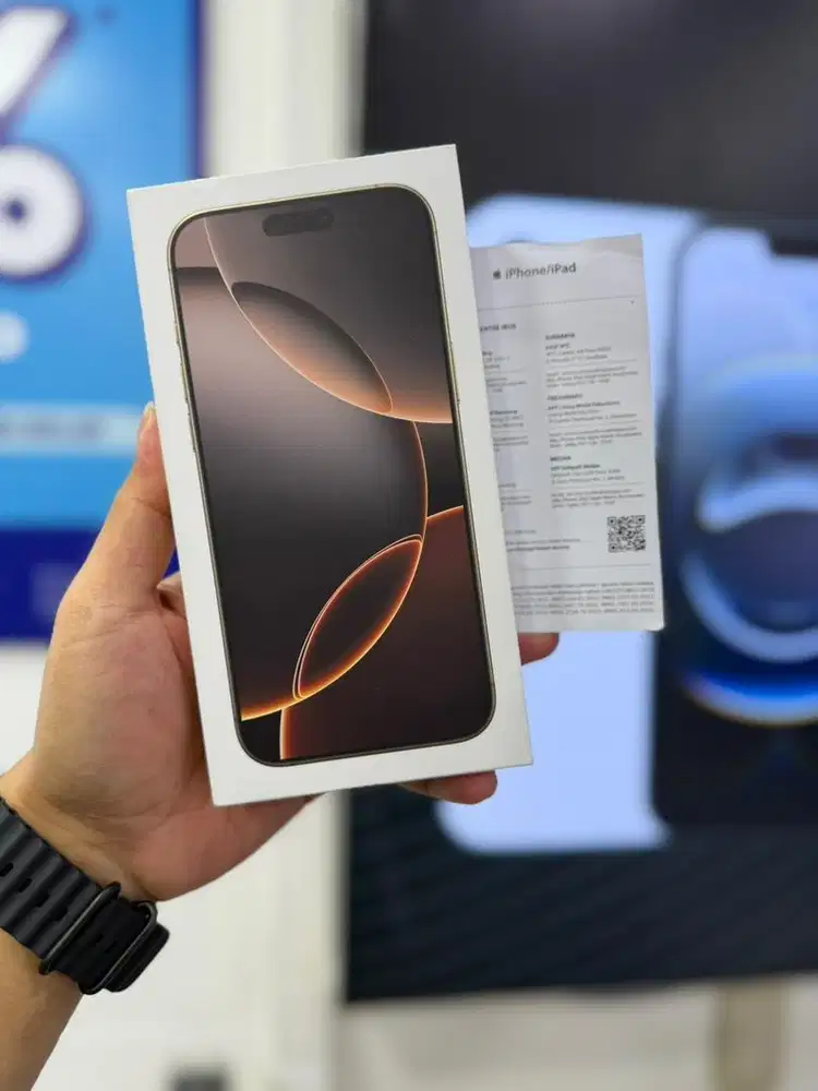 Iphone 16ProMax 256GB Garansi Resmi IBOx 1Thn