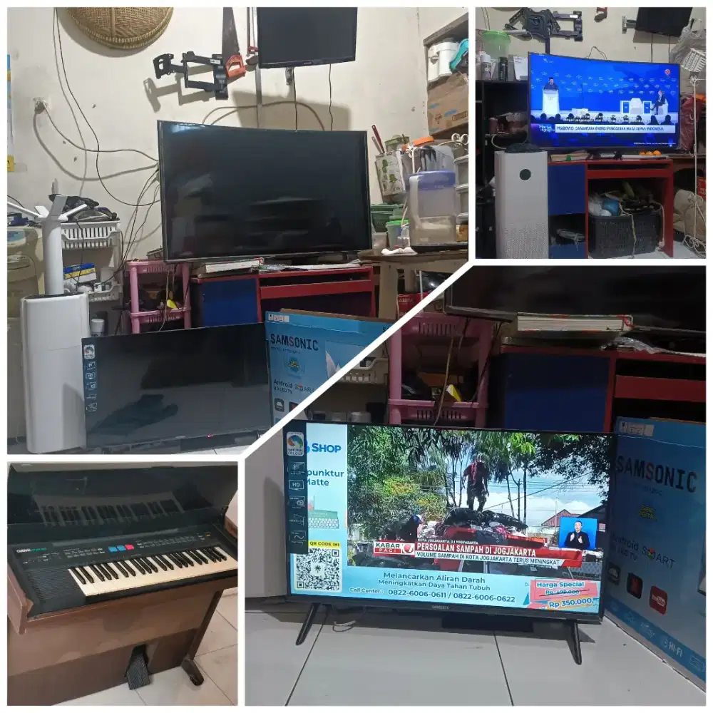 Terima Terus TV LED Bekas, Speaker dan elektronik sekon lain