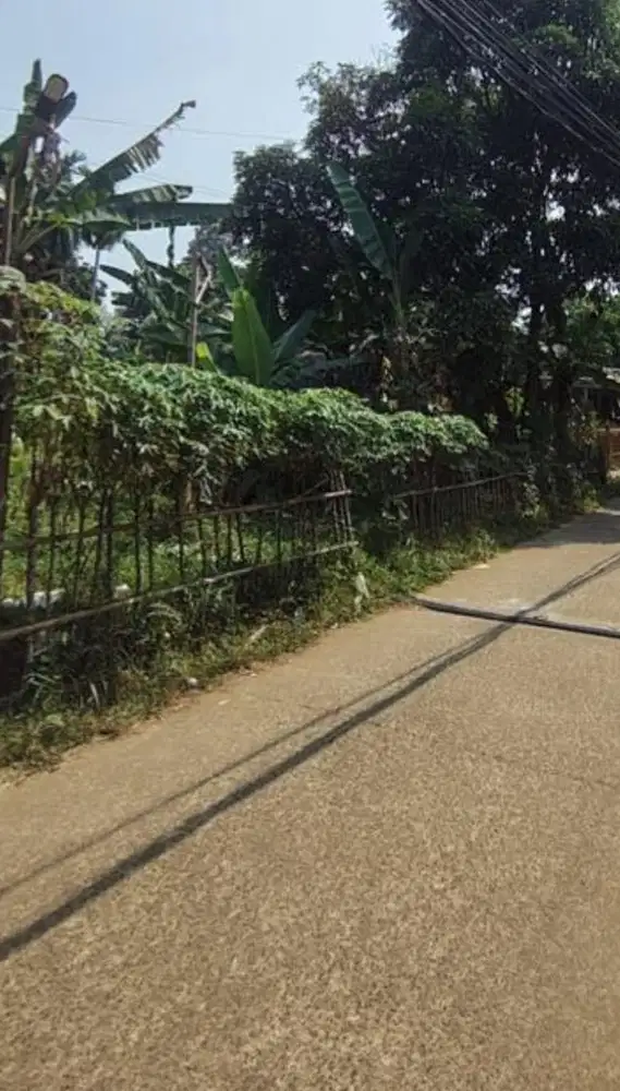 Tidak dibawah sutet,dekat ke bogor,siap bangun,dkt ke stasiun bojong.