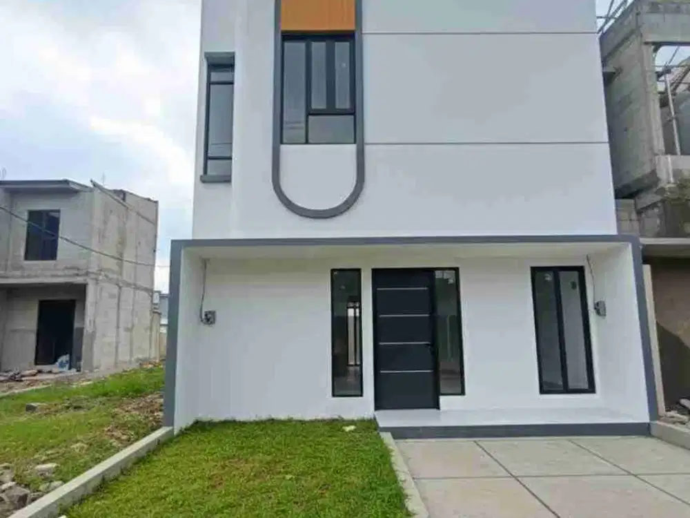 jual rumah 2 lantai murah SHM