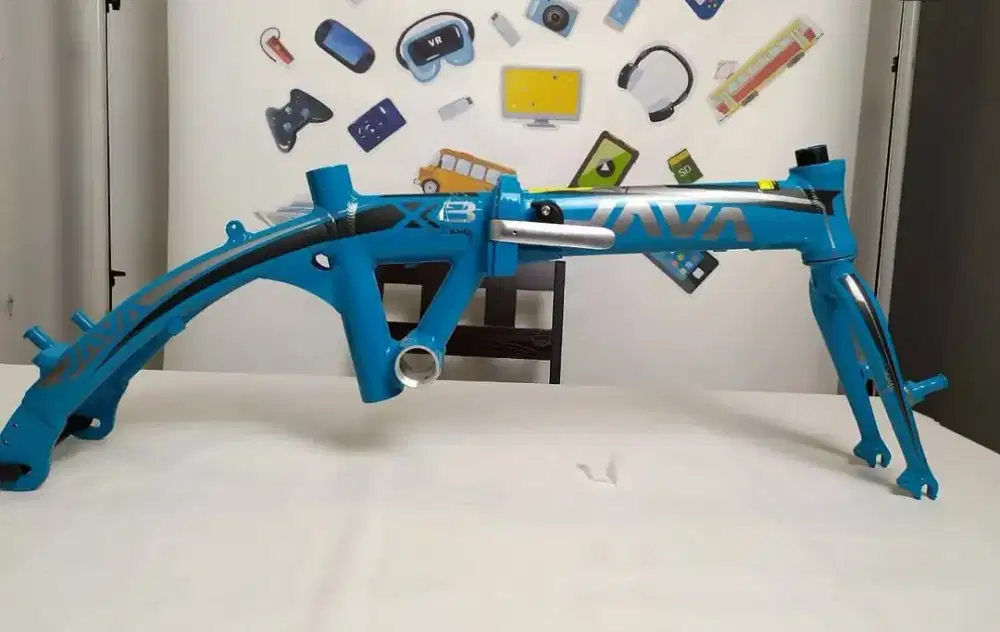 sepeda lipat java frame dan fork alloy 14 inch