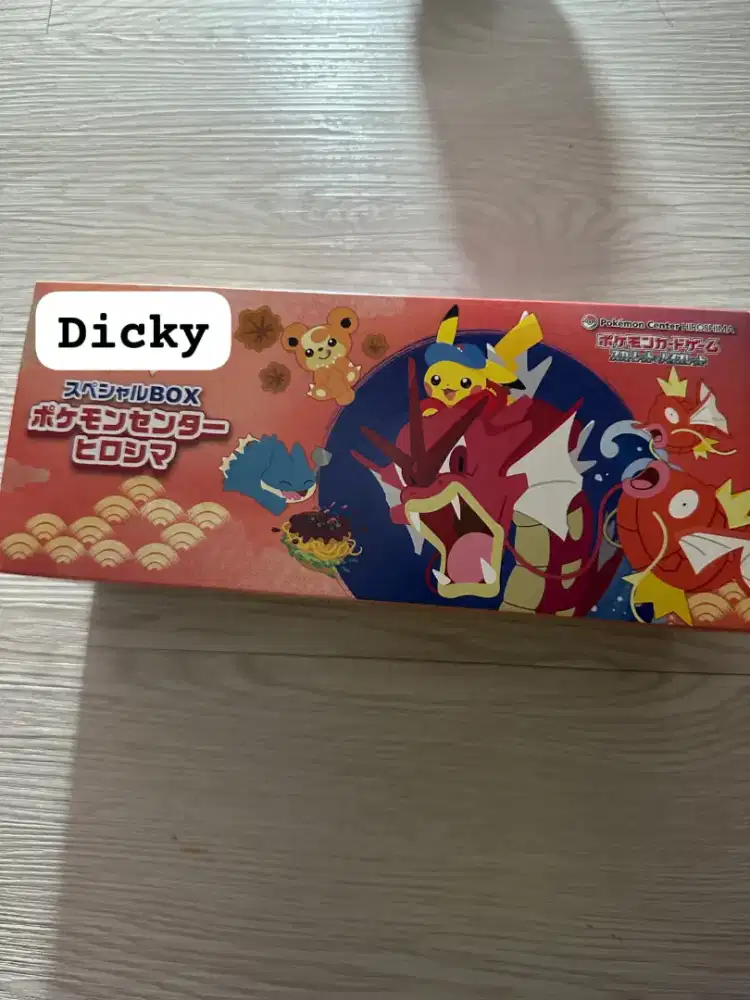 BOX pokemon edisi hiroshima
