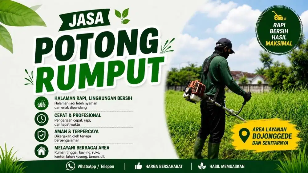 Jasa Potong Rumput