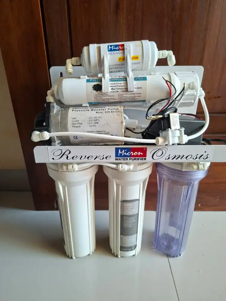 Mesin Ro micron 100gpd 6 step
