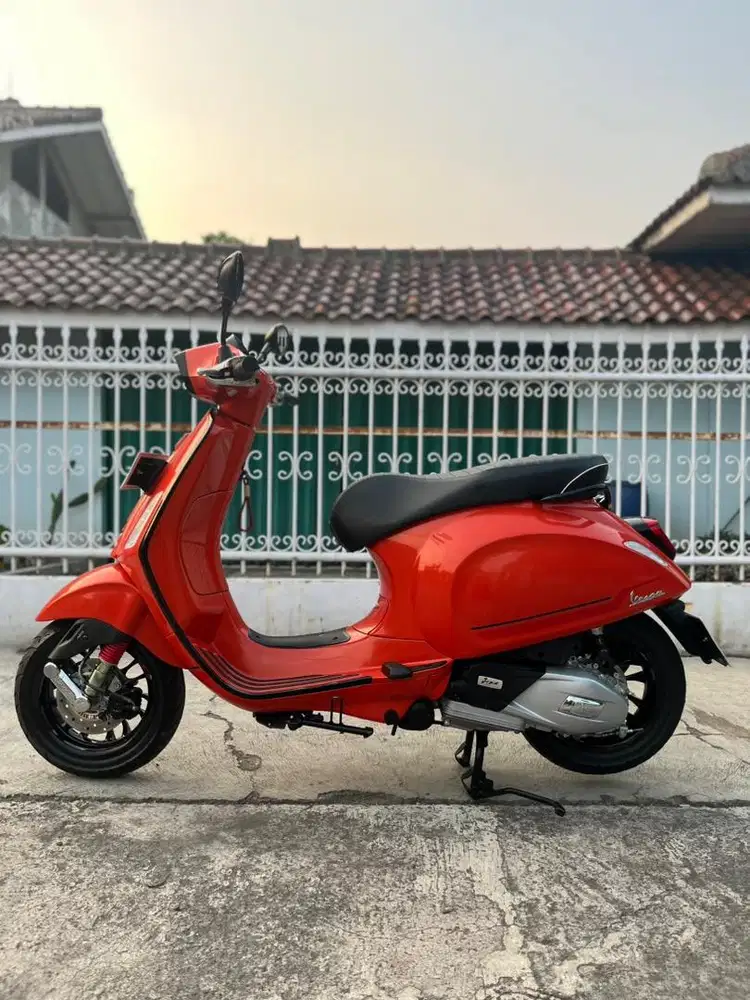 Vespa sprint S 150 iget 2024 orange tramonto