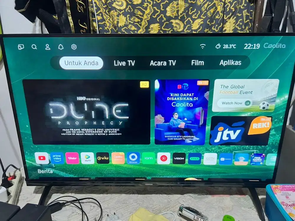 TV Coocaa 32'inc series terbaru