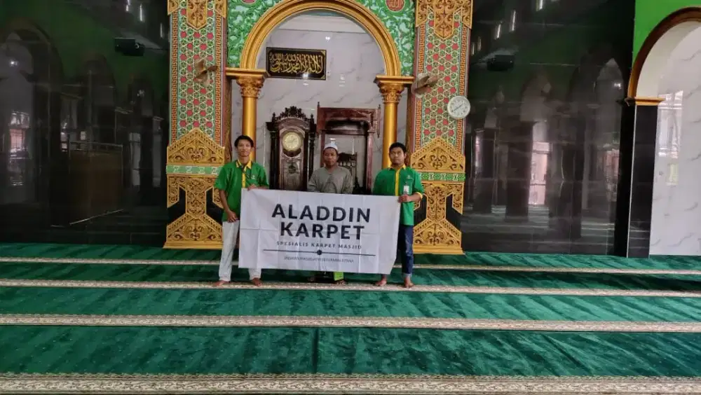 Jual karpet Masjid murah Empuk dan Halus