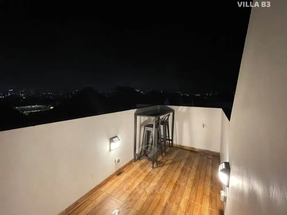 Villa Mewah 3 Menit Alun-Alun Batu | View Gunung & City Light | Potensi 40JT/Bulan
