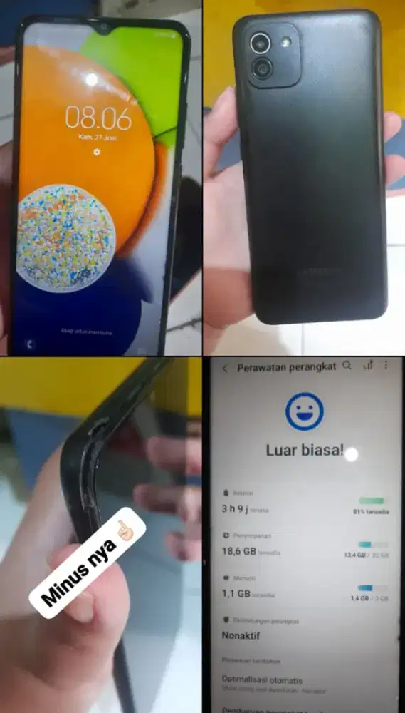 SamsungA03 3/32