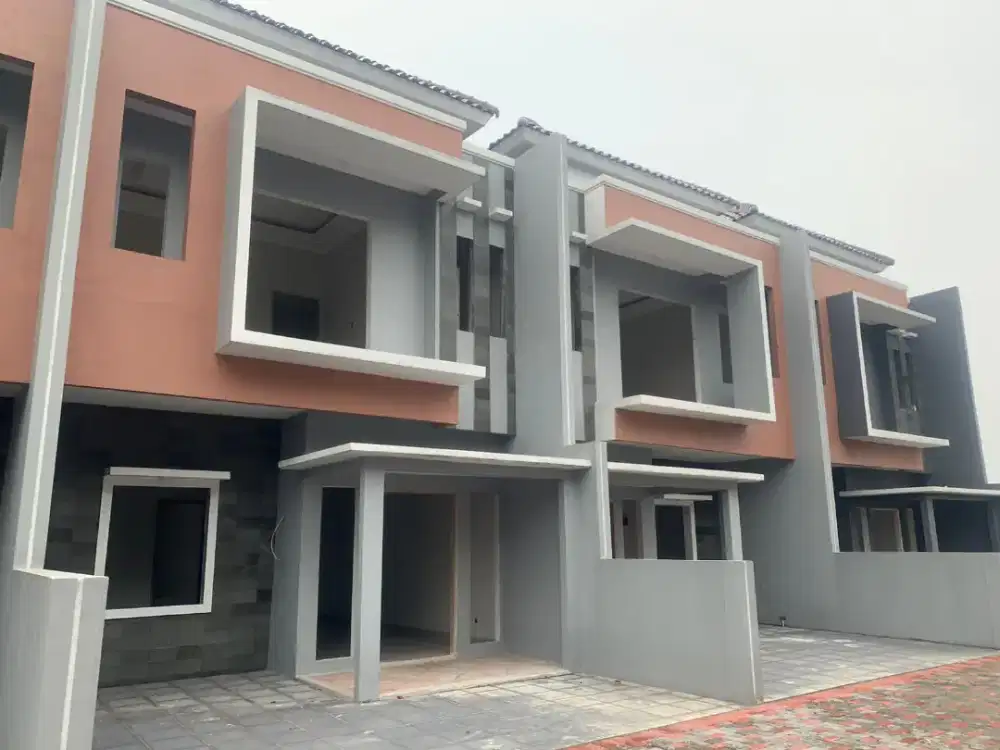 Rumah dijual cluster pinggir jalan 80m²Pondok Rajeg Cibinong Bogor
