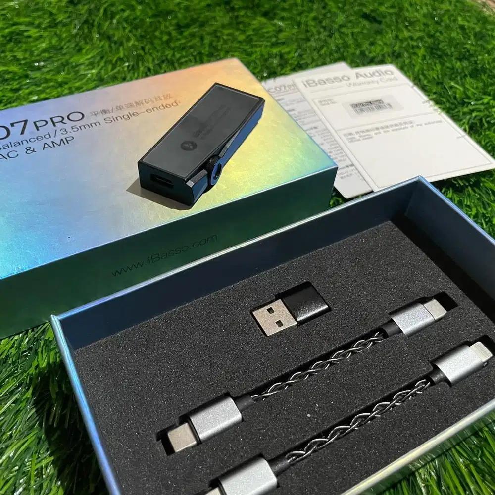 iBasso Dc07 pro / Dc07pro Hi-Res DAC iem dan headphone amplifier