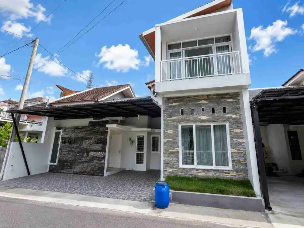 rumah cluster siap huni istimewa luas 116m di gedongan