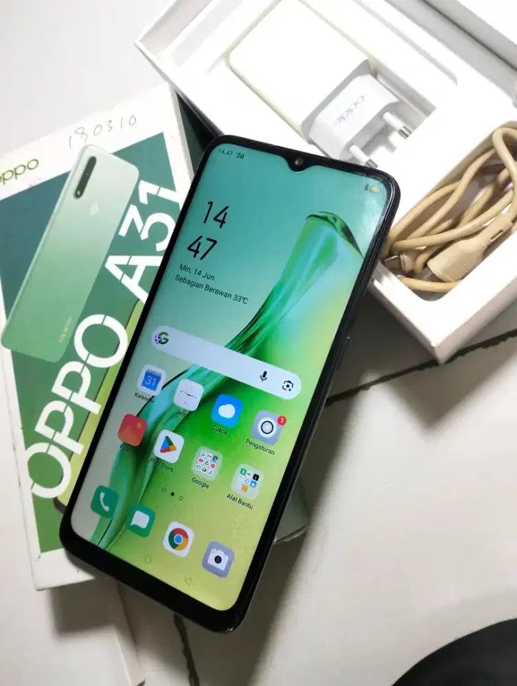 OPPO A31 RAM8/256HP BEKAS SEPERTI BARU