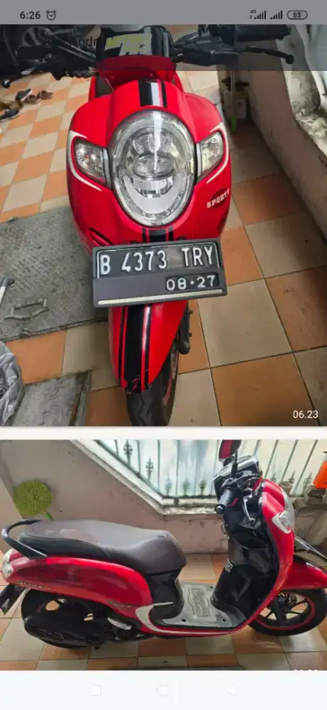 HONDA SCOOPY DONAT 2017 MULUS ORISINIL JRG PAKAI (KM 16 ASLIBAN TEMBUS
