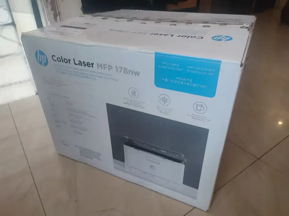 Dijual HP Color Laser MFP 178nw – Salah Beli, Kondisi Baru
