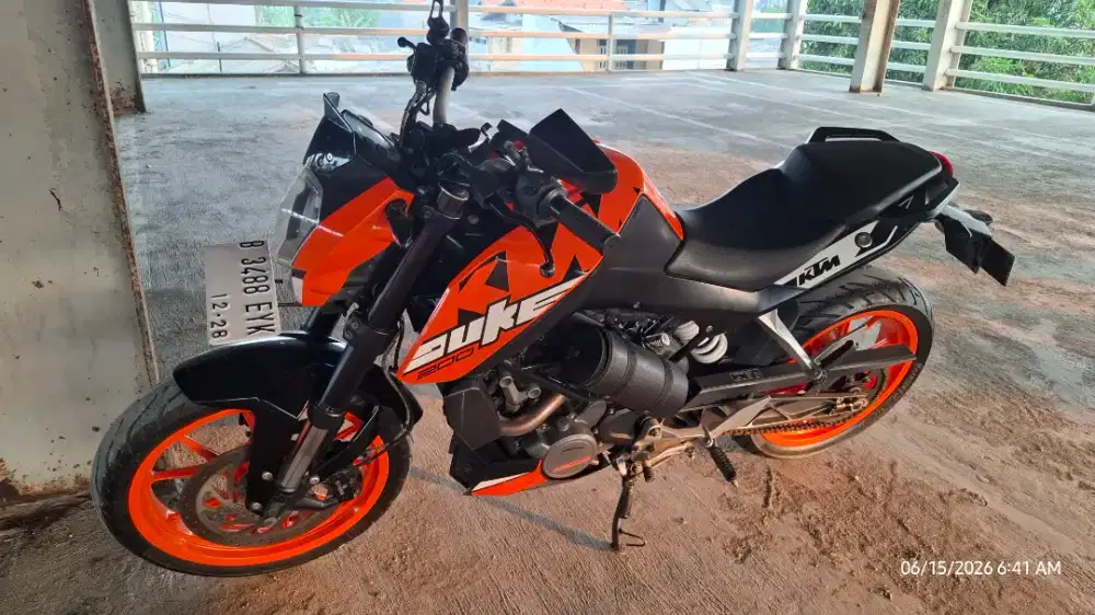 KTM Duke 200 Tahun 2018