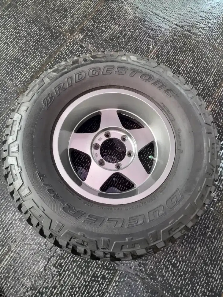 Ban serep land cruiser vx ENKEI japan /LT265/75R16