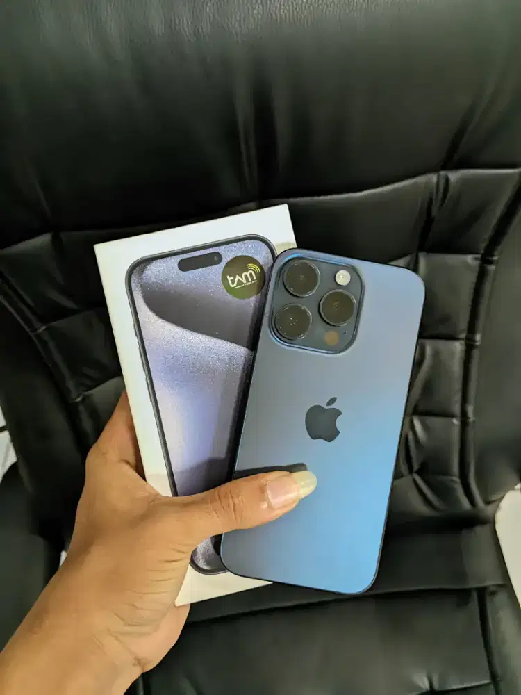 Iphone 15 pro 128gb ibox mulus lus full set original bh 86% normal mal