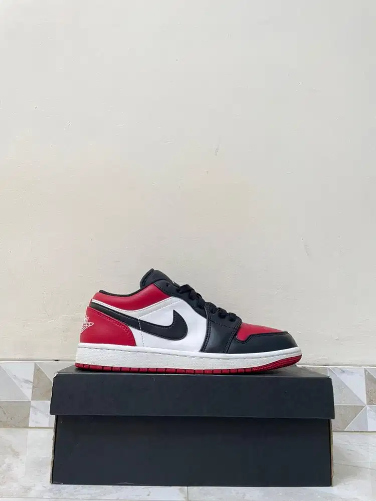 Air Jordan 1 Low Bredtoe (Size 41) Original 100%