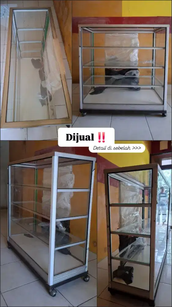Etalase 1 meter (100x40x100cm)