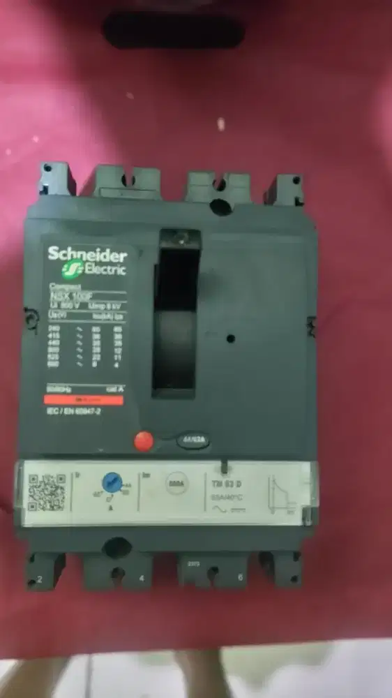mccb schneider NSX100F