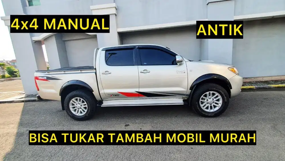 CBU 3.0 TOYOTA HILUX DOUBLE CABIN G 4x4 3.0 MANUAL 2006 RARE