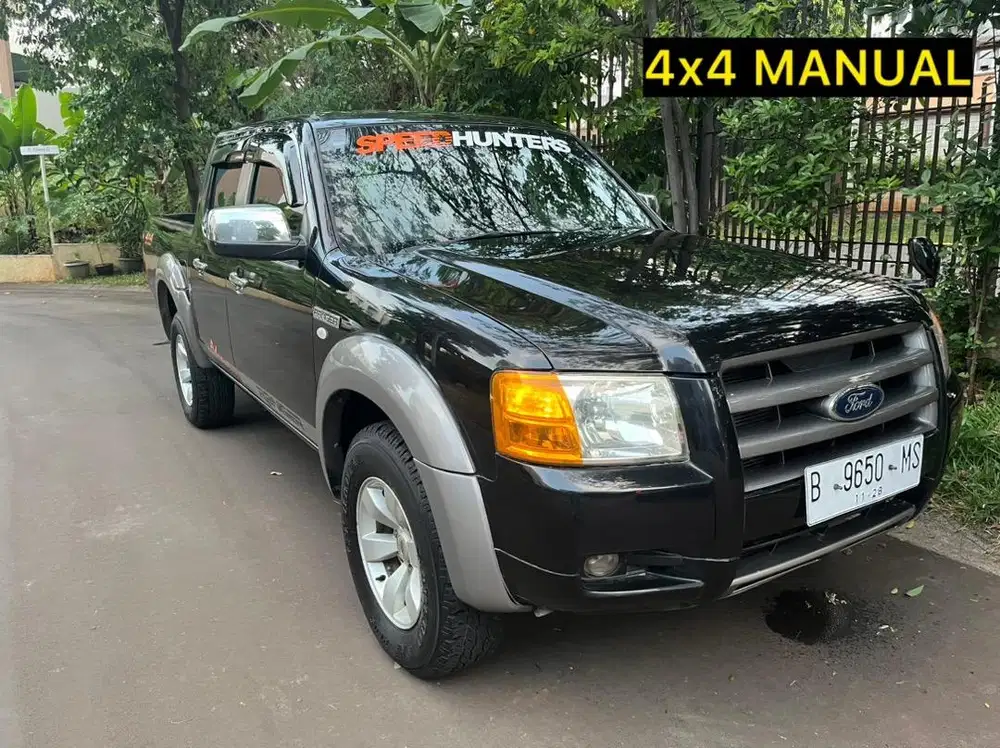 FORD RANGER DOBEL CABIN XLT 2.5 TURBO DIESEL 4X4 MANUAL 2008
