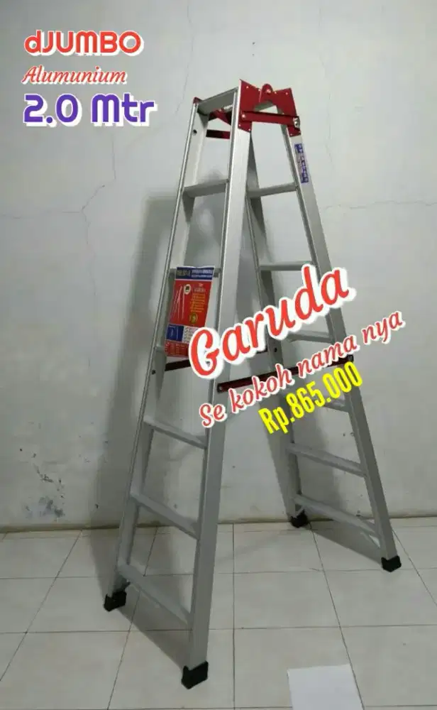Tangga lipat almunium 2.0 mtr
