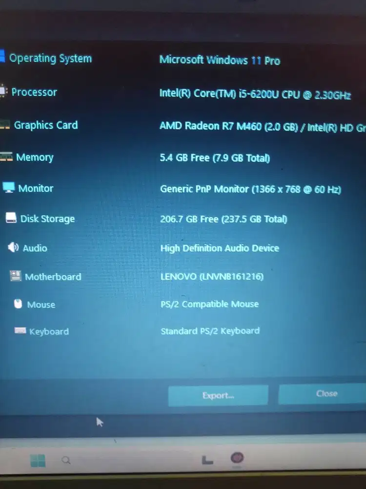 Lenovo IdeaPad 510S Core i5-6200U  8 GB SSD 256 GB  AMD Radeon R7 M460