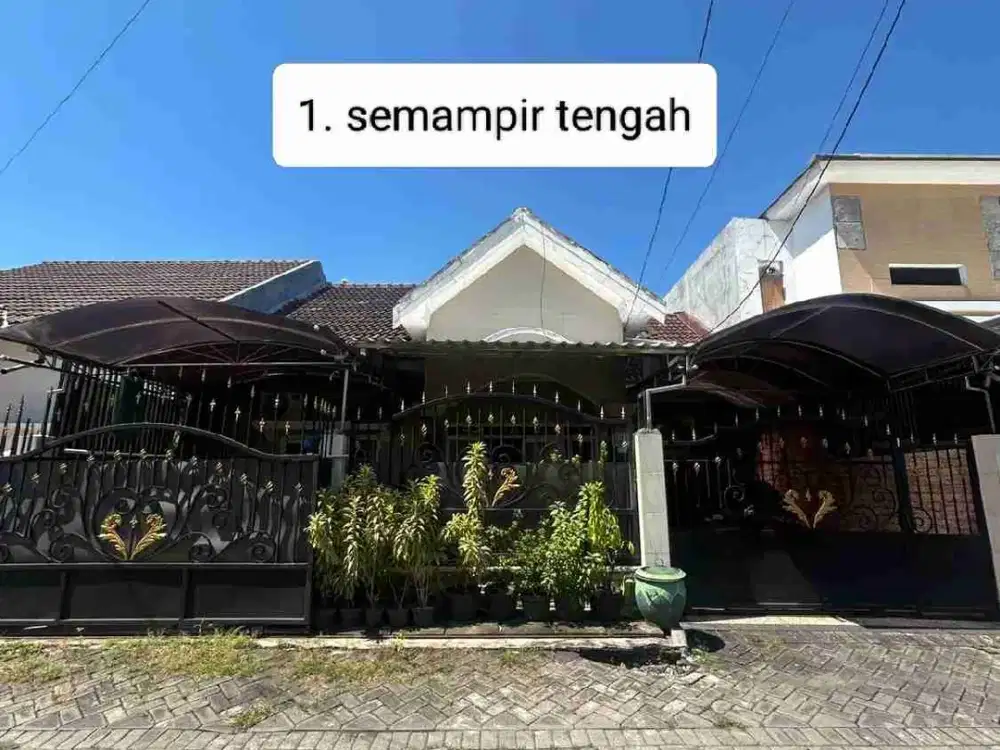 RUMAH SIAP HUNI SELANGKAH KE RAYA MERR - LANGKA, SEMAMPIR TENGAH