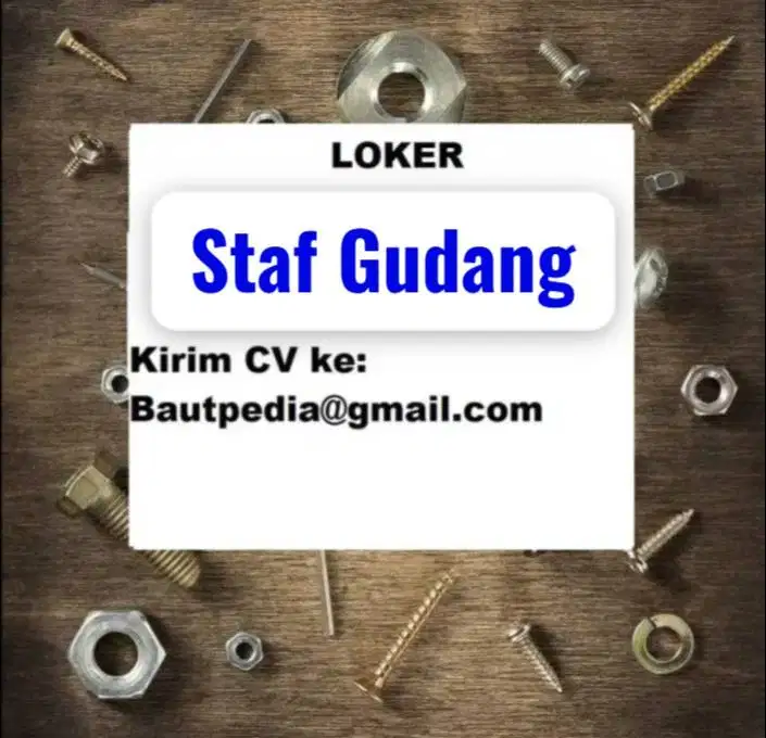 Lowongan Staf Gudang