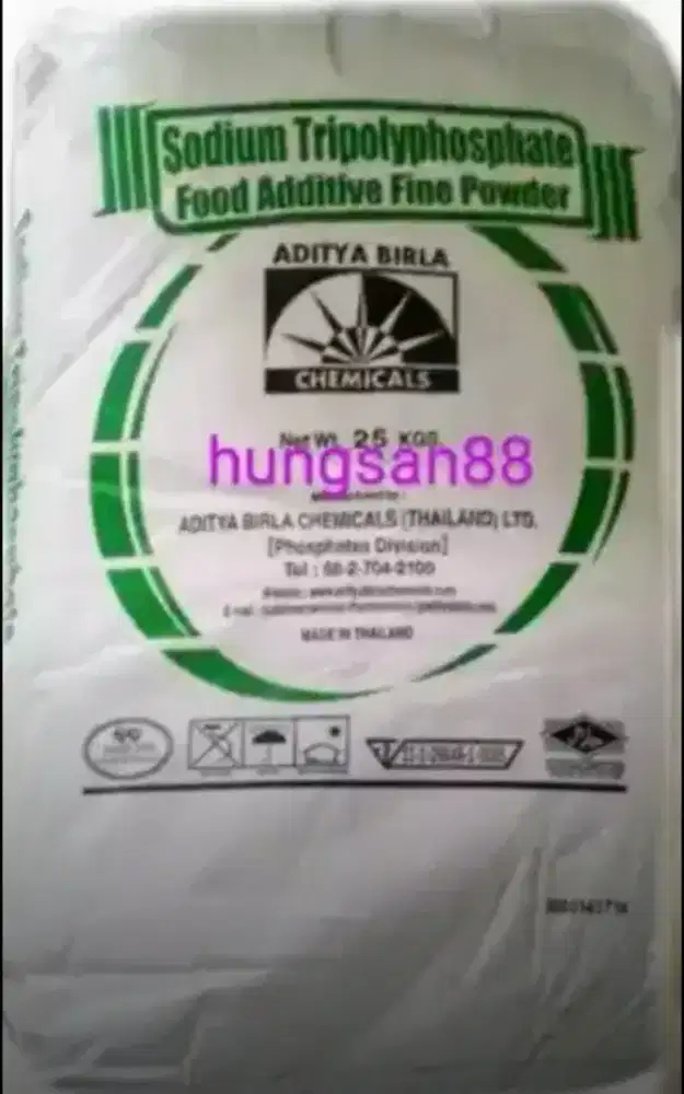 STPP Thailand Aditya Birla Sodium Tripolyphosphate Pengenyal makanan