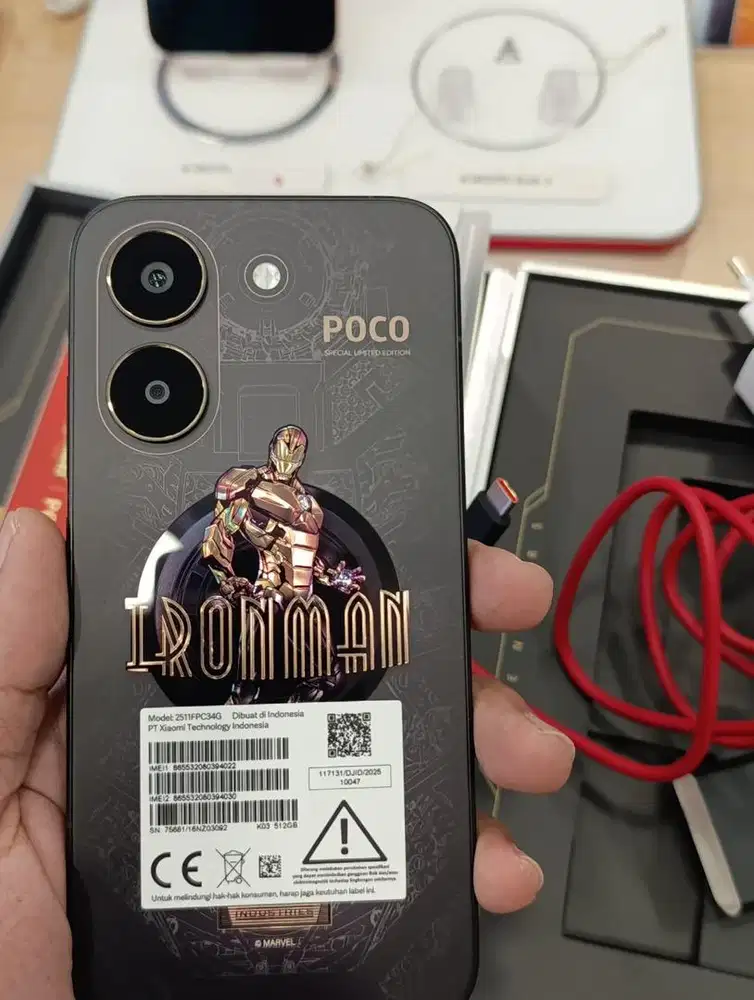 Poco X8 Pro Iron Man Edition 12/512