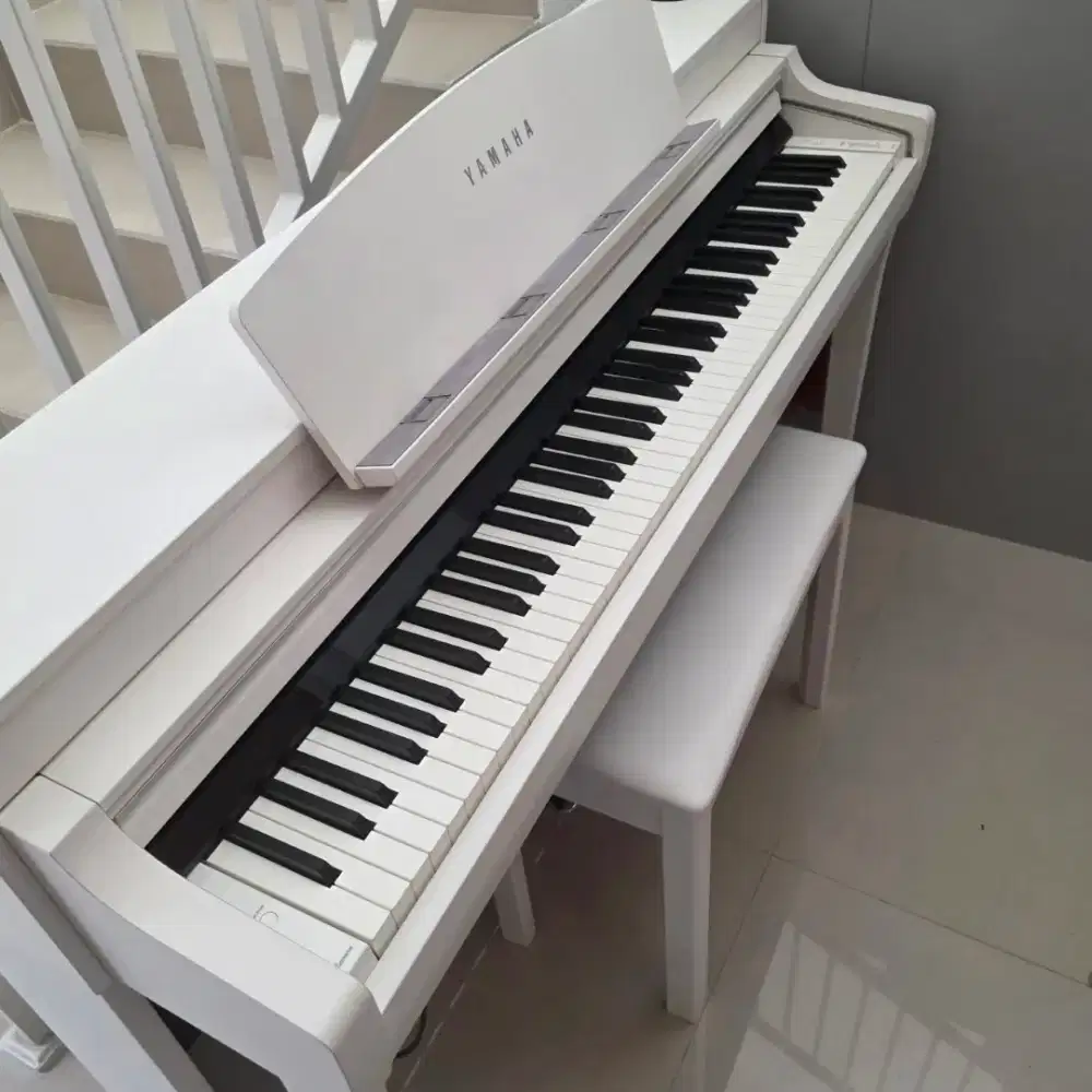 Yamaha Clavinova CSP 255 Piano White Mulus
