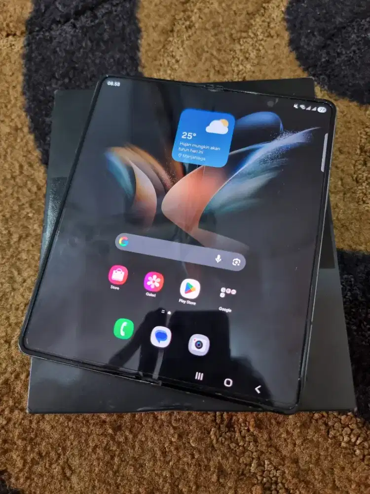 Samsung z fold 4 gray 12/256gb dualsim 5G+ fullset resmi SEIN RR MURAH