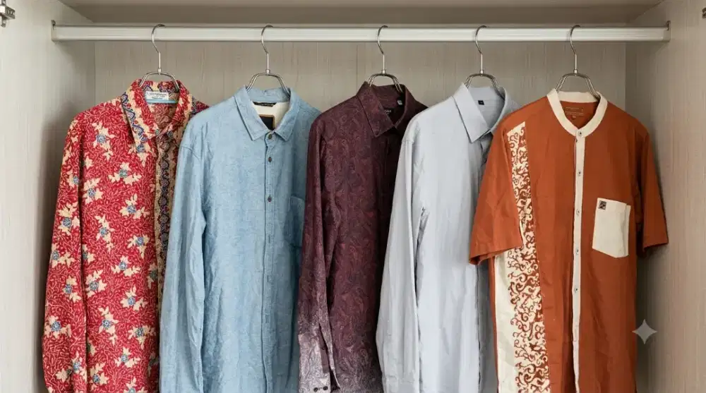 Kemeja borongan size XL
