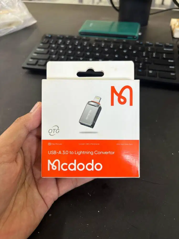 MCDODO Converter OTG For iPhone Lightning To USB 3.0 Data Transfer