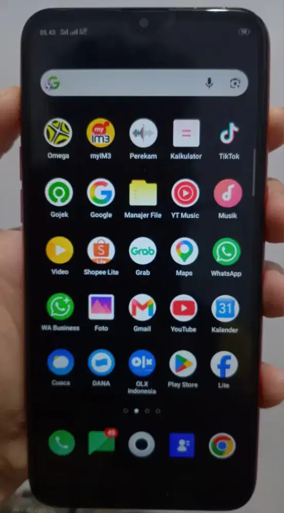 Oppo layar lebar poni