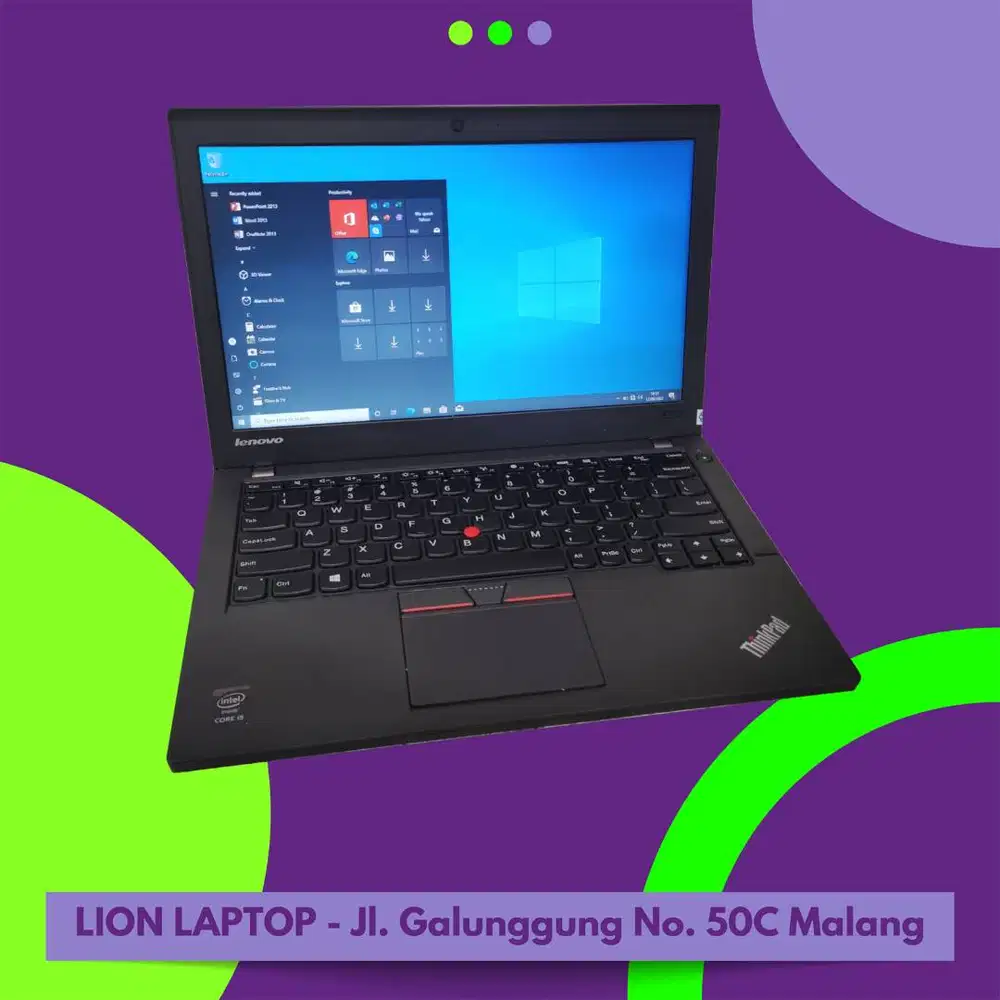 RAM 8GB SSD 256GB Core i5 Lenovo Thinkpad X250 [15|06]