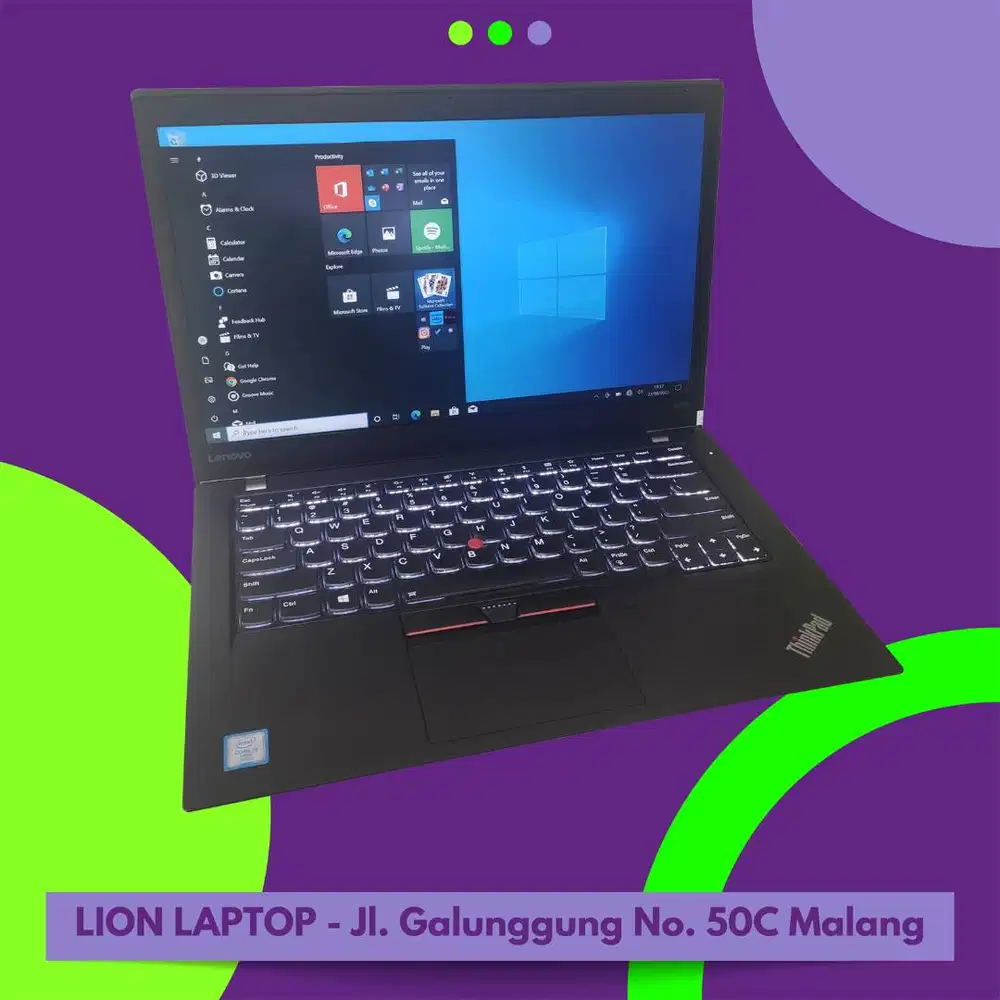 RAM 8GB SSD 256GB Core i5 Touchscreen SLIM Lenovo Thinkpad T470s [15|0