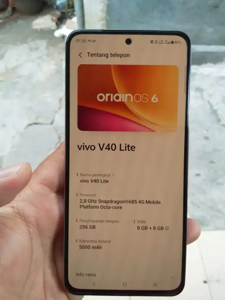 Vivo v40 lite 8/256gb
