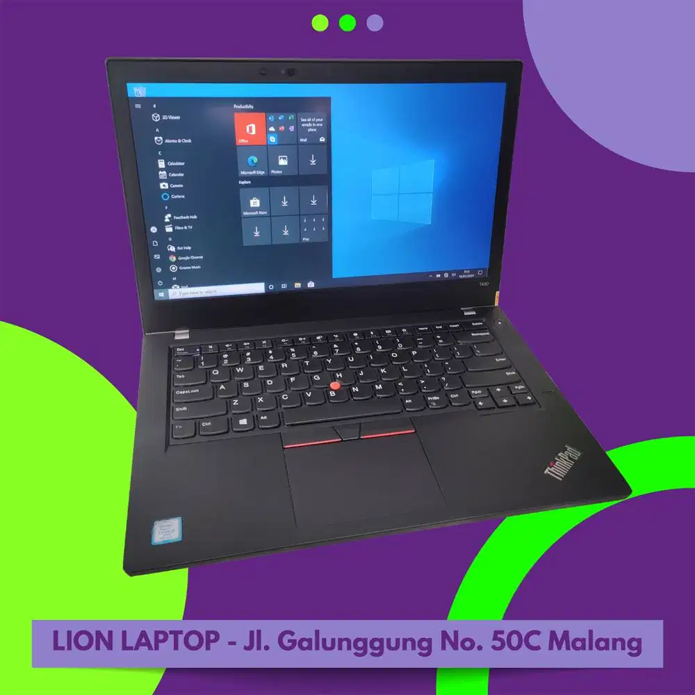 RAM 8GB Core i5 gen 8 Lenovo Thinkpad T480 [15|06]