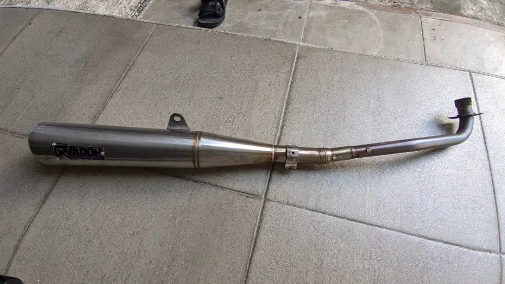 KNALPOT SHOGUN 125 SP / R MODEL WAVE