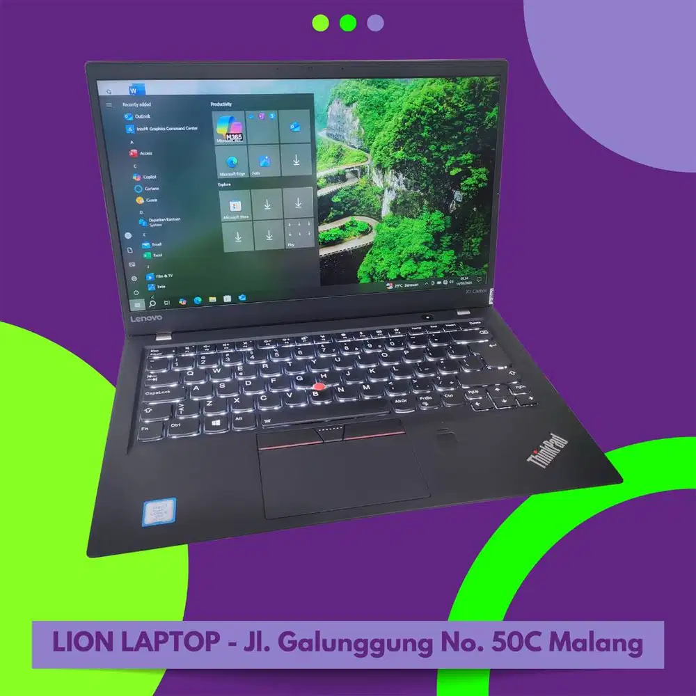 Thinkpad X1 Carbon Slim Core i5 8/256 [15|06]