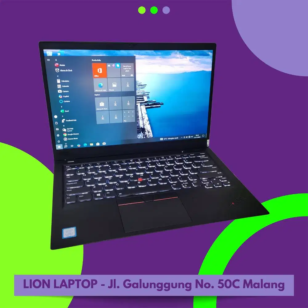 X1 Carbon Slim Ringan i5 gen 8 8/256 [15|06]